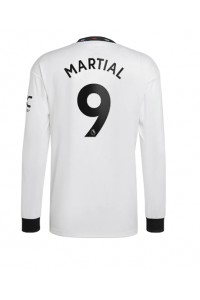 Manchester United Anthony Martial #9 Fotballdrakt Borte Klær 2022-23 Lange ermer